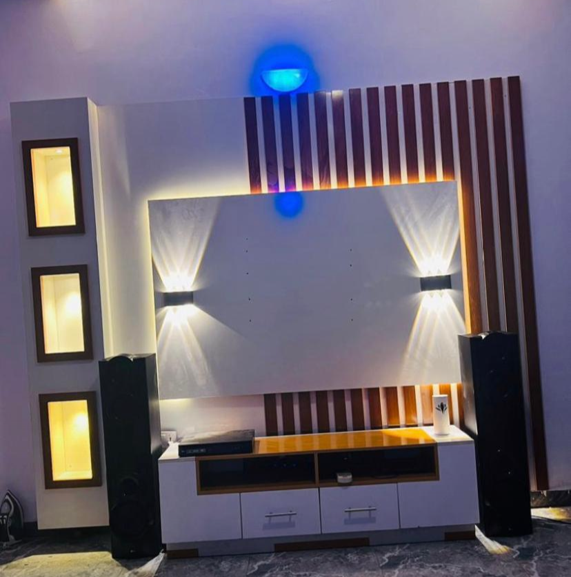 Modern TV Wall-Console